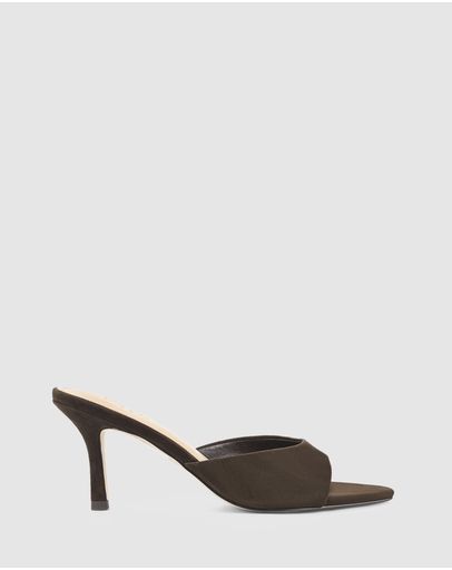Chocolate Brown Suede
