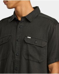 RVCA - Mens Vacancy Utility Short Sleeve Shirt