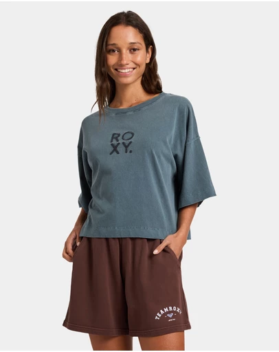 Roxy - Womens All Day Elastic Waist Shorts