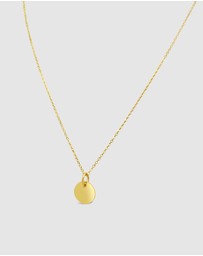 Ichu - Golden Pendant Necklace