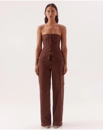 SOVERE - Dakota Denim Bodice