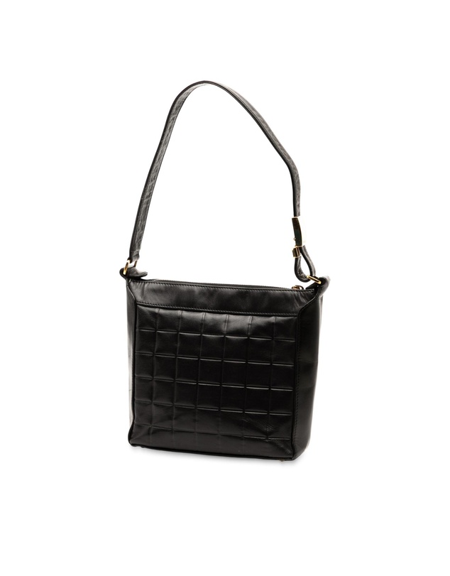 Pre-Loved by Azura Reborn - Pre-Loved CC Chocolate Bar Lambskin Shoulder Bag