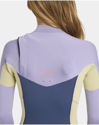 Billabong - Girls 8 to 16 4/3Mm Synergy Natural GBS Chest Zip Long Sleeve Fullsuit