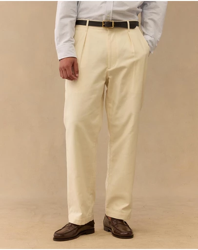 Charlton  - Single Pleated Japanese Trousers