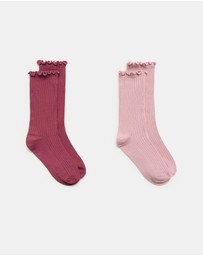 M.N.G - Ribshort Socks - Kids-Teens
