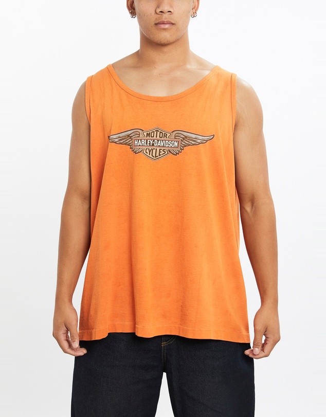 Vintage by The Real Deal - Pre Loved - Vintage Harley Davidson Tank