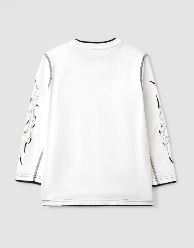 GUESS - Oversized Long Sleeve T-Shirt