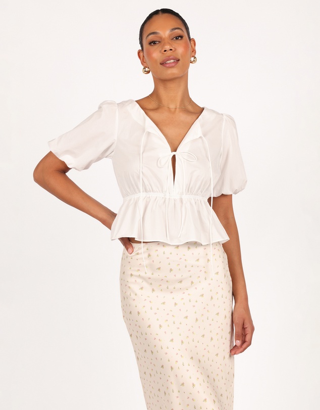 Petal & Pup - Pippi Top - Cloud White