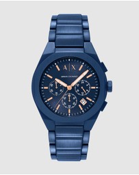 Armani Exchange - Blue Chronograph Watch