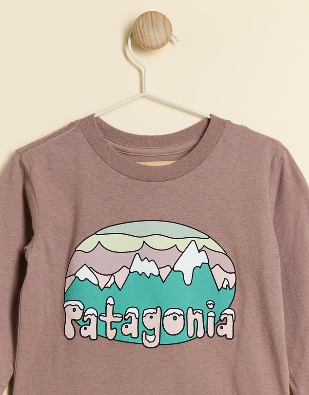 Patagonia - Long-Sleeved Fitz Roy Flurries T-Shirt - Babies