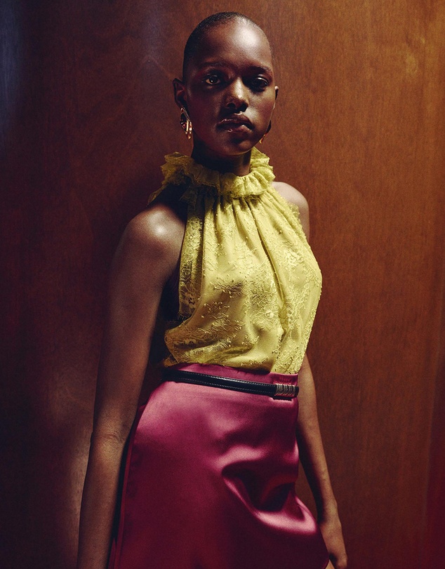 M.N.G - Satin Short Skirt