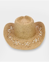 Morgan & Taylor - Echo Cowboy Fedora in Hazel Brown
