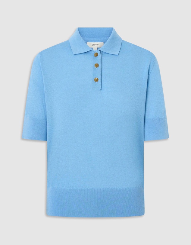 Oroton - Knit Polo Top
