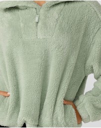 Lorna Jane - Everyday Teddy Quarter Zip Sweater