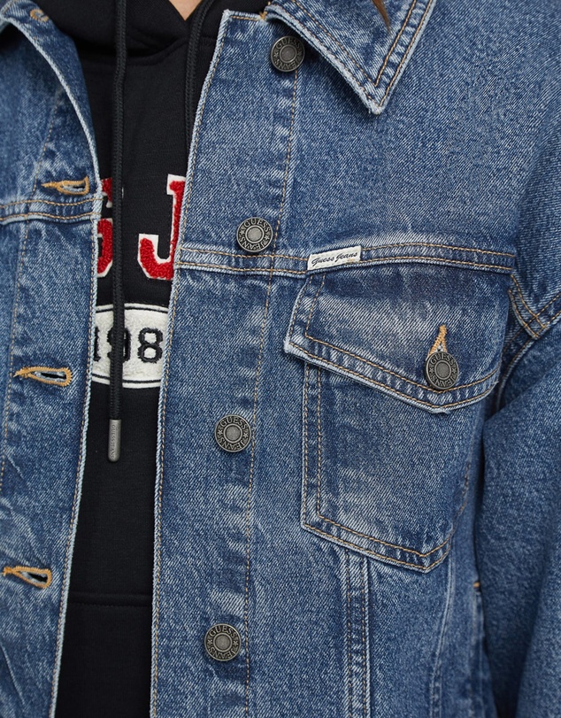 GUESS Jeans - GUESS JEANS Denim Trucker Jacket