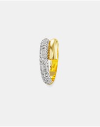 Swarovski - Dextera ring, White, Gold-tone plated