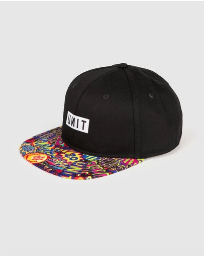 UNIT - UNIT Fizzle Youth Flat Peak Snapback Cap