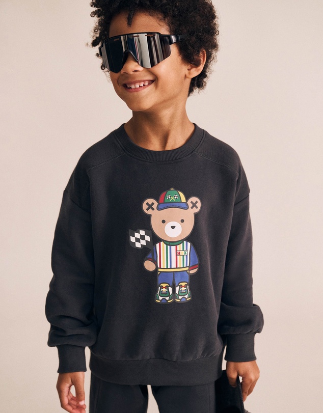 Huxbaby - Motorsport Hux Panel Sweatshirt - Babies-Kids