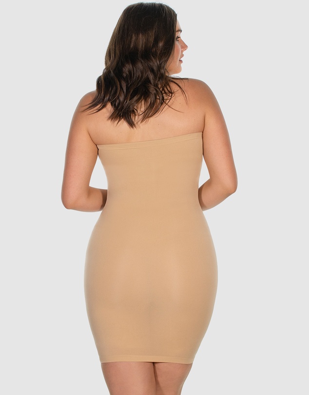 B Free Intimate Apparel - Strapless Mini Slip Dress
