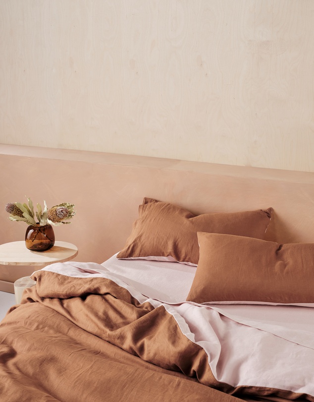 Linen House - Nimes Duet Pure Linen Quilt Cover Set