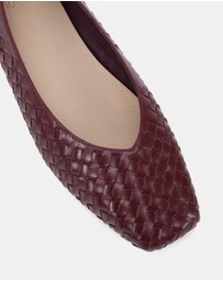 Wittner - Berty Woven Leather Ballet Flats