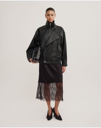 Witchery - Lace Trim Skirt