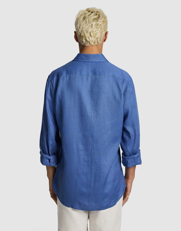 yd. - West Hampton Pure Linen Shirt