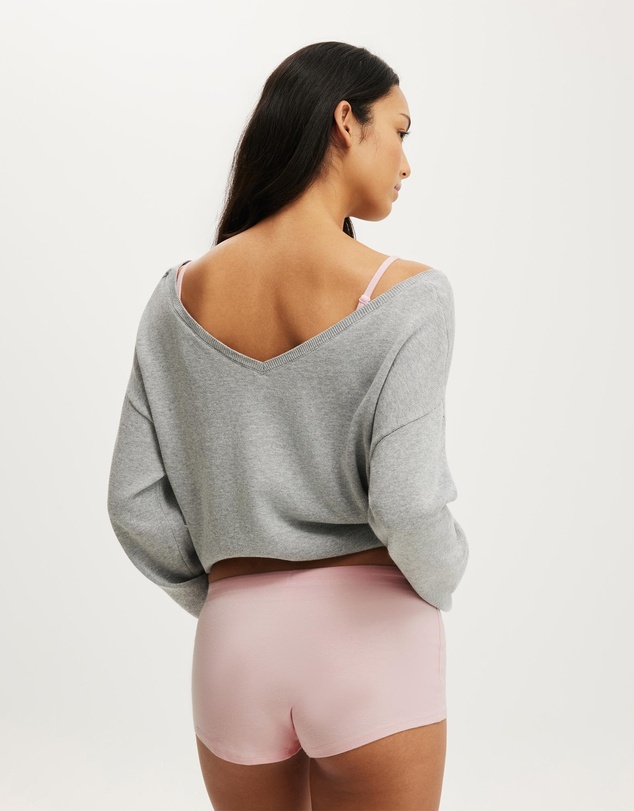 Cotton On Body - Relaxed V Neck Oversized Knit