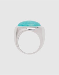 Najo - Emergence Amazonite Silver Ring