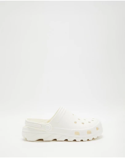 Holster - Sundrifter EVA Clog Sandals - White - Unisex