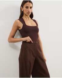 Atmos&Here - Esme Cotton Twill Pants