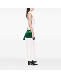 Pre-Loved by Azura Reborn - Pre-Loved Bicolor Nappa Flamenco Tassel 30 Crossbody