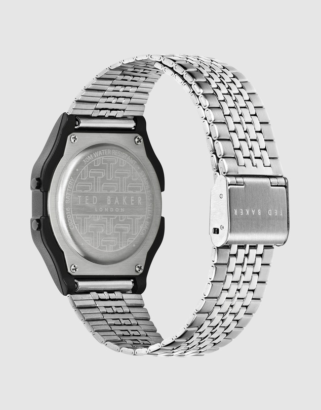 Ted Baker - Urban Ted 80s 36mm Pink Steel Digital Watch