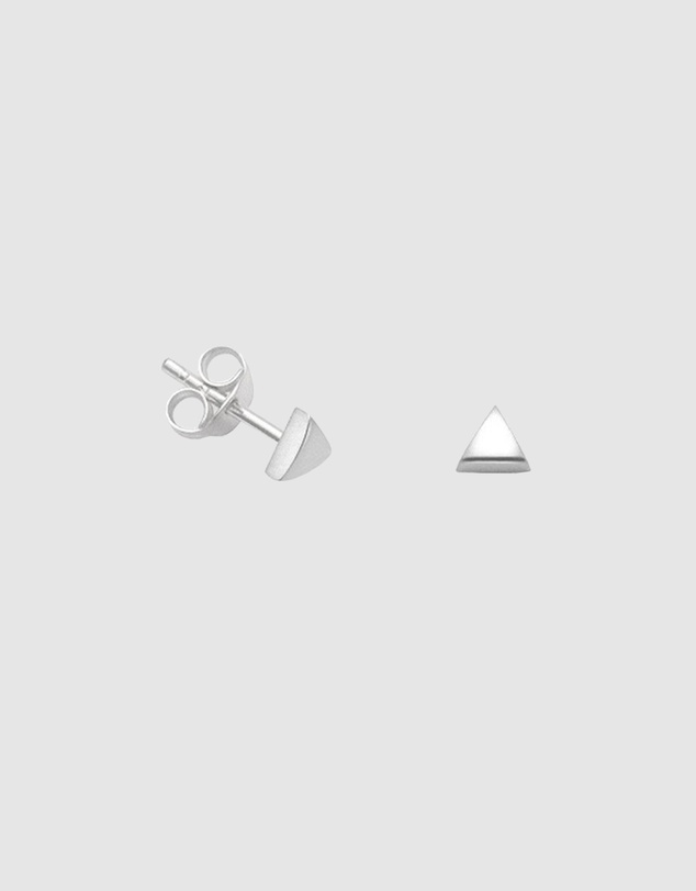 Ichu - Tiny Triangle Earrings