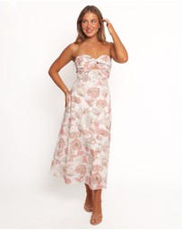 Petal & Pup - Calantha Maxi Dress - Pink Floral