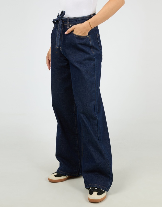 All About Eve - Gia High Rise Baggy Indigo