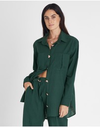 Heaven Australia - Emerald Boyfriend Shirt