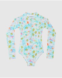 Bluesalt Beachwear - Hamilton Island - Long Sleeve one piece swimsuit