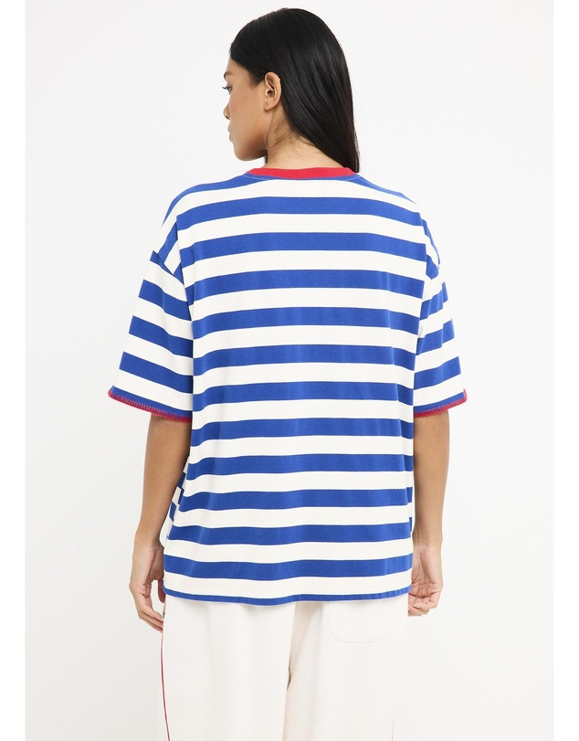 Subtitled - La Plage Stripe Short Sleeve T-Shirt