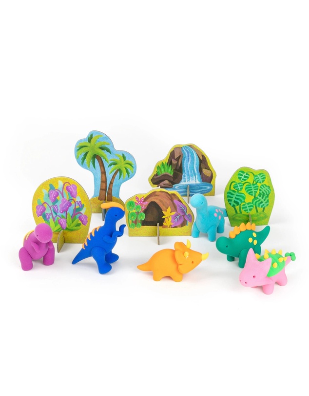 Tiger Tribe - Claytopia - Dinosaur World