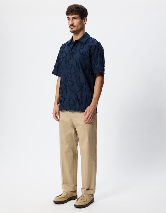 Scotch & Soda - Jacquard Short Sleeve Shirt