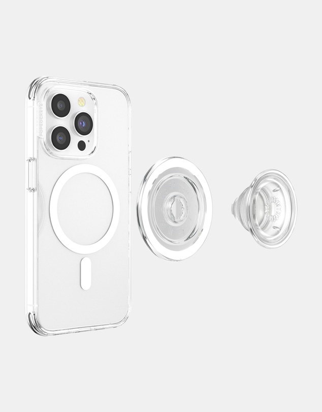 PopSockets - PopGrip MagSafe Phone Grip Holder + Magnetic Adapter Ring