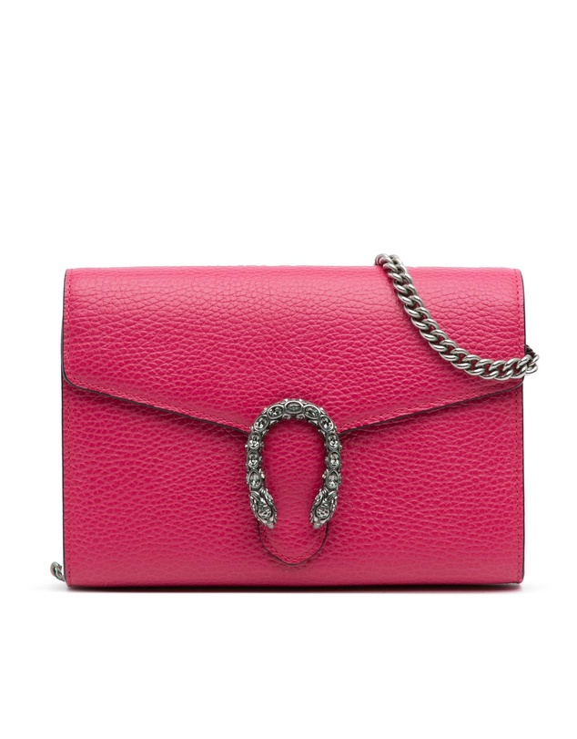Pre-Loved by Azura Reborn - Pre-Loved Mini Leather Dionysus Wallet on Chain