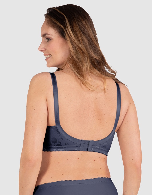 Naturana - Wide Strap Wireless Minimiser Bra