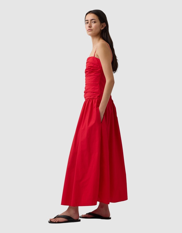 GAP - Strapless Draped Bodice Maxi Dress