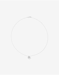 Michael Hill - Cubic Zirconia Knot Pendant Necklace in Sterling Silver