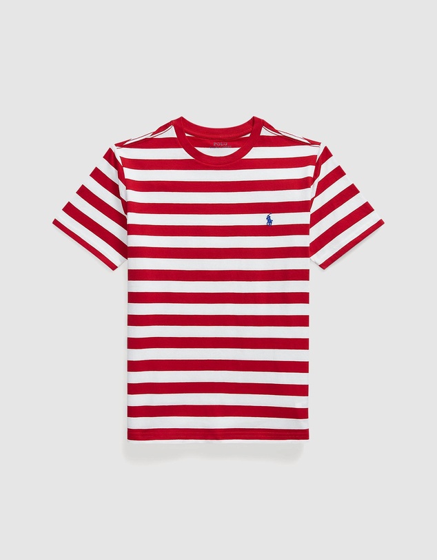 Polo Ralph Lauren - Striped Cotton Jersey Tee - Teens