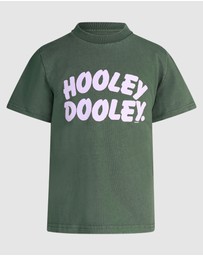 Skwosh - Hooley Dooley Kids Slang Tee in Green