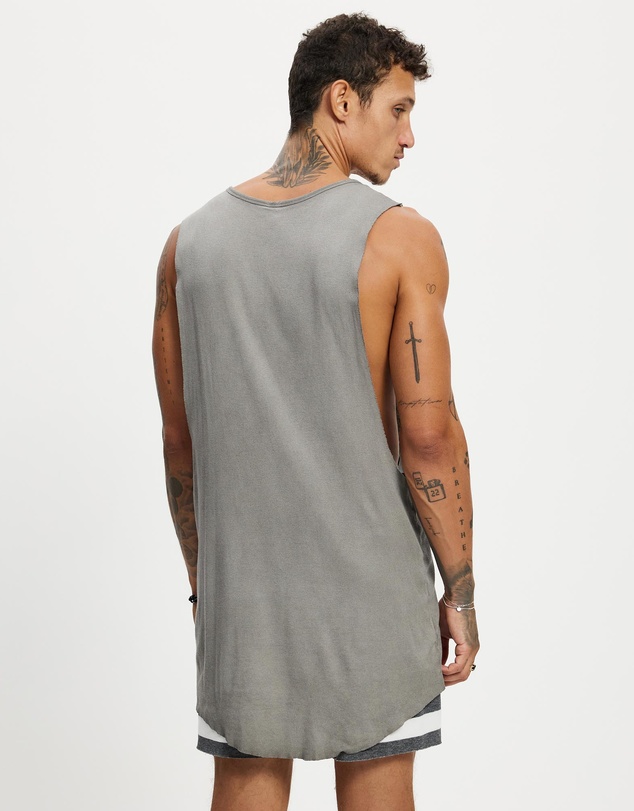 Surrounded By Ghosts - The Homilite Rib Knit Muscle T-Shirt