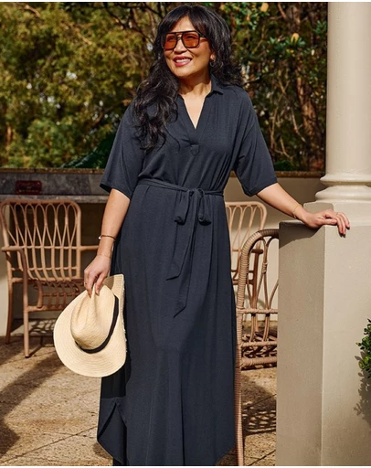 Bamboo Body - Bamboo Linen Vivienne Dress